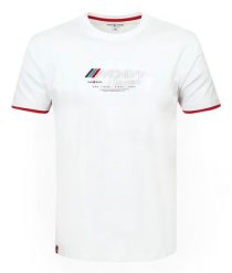 Koszulka Męska (T-Shirt) - PAKO JEANS - z Nadrukiem, Biała. Białe t-shirty męskie Pako Jeans, m, bez wzorów, z bawełny, bez kołnierzyka. Za 69.00 zł.