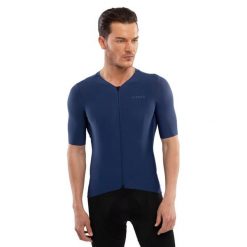 Męska ultralekka koszulka rowerowa Kolarstwo Siroko SRX Tirreno. Niebieskie t-shirty sportowe męskie SIROKO, m, z jersey, bez ramiączek, rowerowe. Za 252.00 zł.