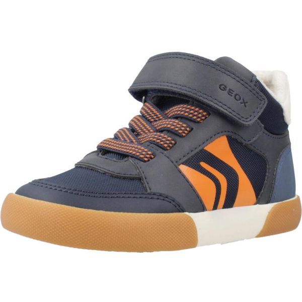 Buty GEOX B GISLI BOY Niebieski. Niebieskie buty fitness męskie Geox, na fitness i siłownię. Za 174.99 zł.