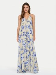 ONLY Sukienka letnia Mille 15323229 Écru Regular Fit. Sukienki damskie Only, na lato, l, bez wzorów, z wiskozy, bez kołnierzyka, bez ramiączek. Za 289.99 zł.