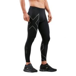 Legginsy kompresyjne 2XU Light Speed. Czarne bielizna termoaktywna męska 2XU, m, bez wzorów. Za 667.50 zł.