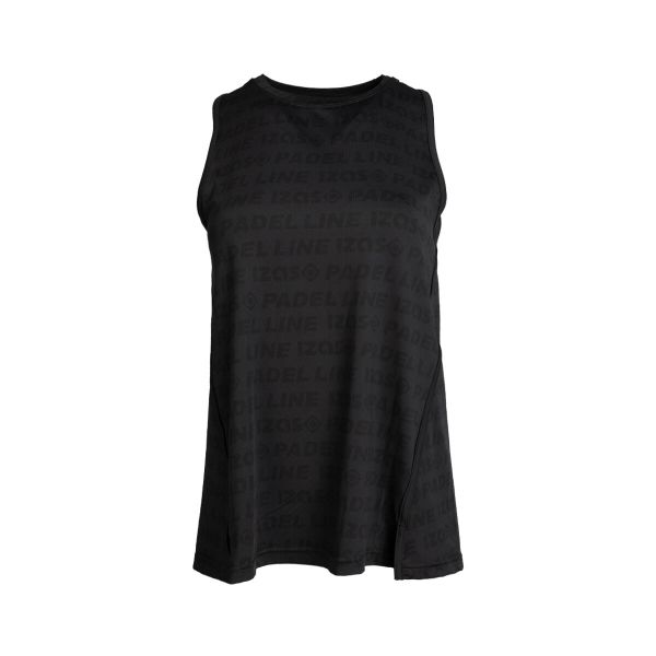 Koszulka Utah Padel – oddychająca, elastyczna i szybkoschnąca. Czarne bluzki damskie IZAS, l, bez wzorów, z tkaniny, bez kołnierzyka. Za 213.00 zł.