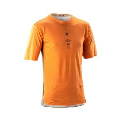 Koszulka enduro Leatt MTB 4.0 Trail Jersey. Żółte topy sportowe damskie LEATT, l, bez wzorów, z jersey, bez ramiączek. Za 237.15 zł.