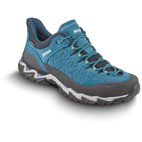 Buty trekkingowe męskie MEINDL Sion GTX z membraną Gore-tex. Niebieskie buty trekkingowe męskie MEINDL, z gore-texu, bez zapięcia, trekkingowe, gore-tex. Za 1,142.67 zł.