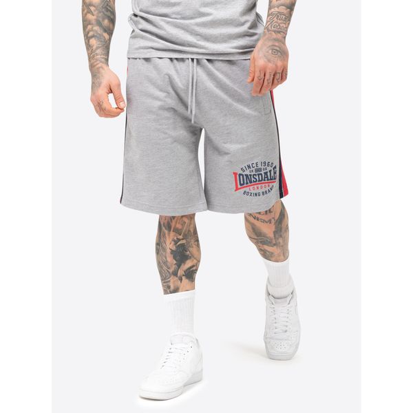 Szorty Lonsdale Sandown. Niebieskie szorty męskie Lonsdale, bez wzorów. Za 170.00 zł.