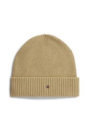 Tommy Hilfiger Czapka z domieszką kaszmiru Mężczyźni Bawełna beżowy, ONE SIZE. Brązowe czapki męskie Tommy Hilfiger, bez wzorów, z bawełny, biznesowe. Za 189.95 zł.