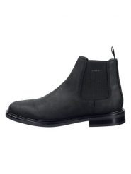 GANT Footwear Skórzane sztyblety "St Fairkon" w kolorze czarnym rozmiar: 45. Czarne sztyblety męskie GANT Footwear, z nubiku, bez zapięcia. Za 457.95 zł.