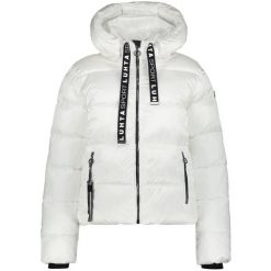 Płaszcz Zimowy Damski Luhta Jalonoja. Białe płaszcze damskie Luhta, na zimę, bez wzorów, z materiału, eleganckie. Za 999.00 zł.