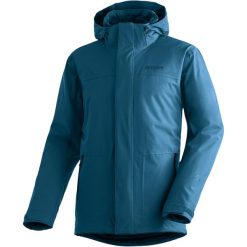 Kurtka z kapturem 3 w 1 Maier Sports Peyor. Niebieskie kurtki outdoor męskie Maier Sports, bez wzorów, z materiału, z kapturem. Za 1,257.55 zł.