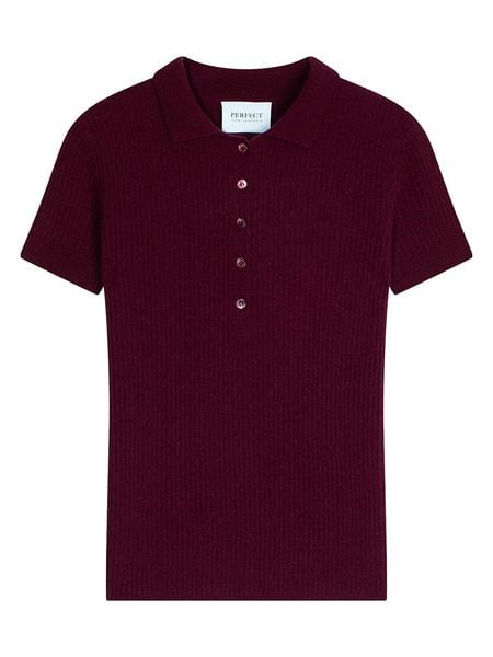 Perfect Cashmere Kaszmirowy sweter w kolorze bordowym rozmiar: M. Czerwone swetry klasyczne damskie Perfect Cashmere, m, z kaszmiru, bez kołnierzyka. Za 327.10 zł.