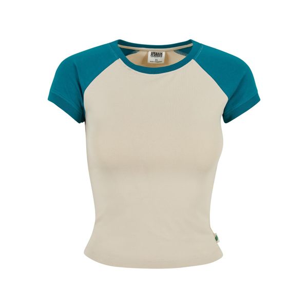 Koszulka retro court damska strecz Koszulka Urban Classics Organic. Białe bluzki sportowe damskie Urban Classics, bez wzorów, bez ramiączek. Za 152.50 zł.