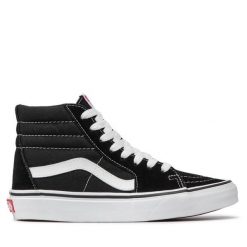 Tenisówki Vans. Czarne trampki i tenisówki męskie Vans, bez wzorów, bez zapięcia. Za 229.99 zł.