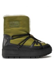 Tommy Hilfiger Śniegowce Tommy Essential Snowboot FW0FW07504 Zielony. Zielone śniegowce damskie Tommy Hilfiger, z materiału. Za 369.99 zł.