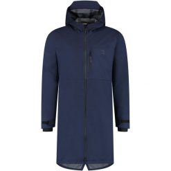 Kurtka przeciwdeszczowa BBB Rainshield Parka. Niebieskie kurtki damskie BBB CYCLING, bez wzorów. Za 599.90 zł.