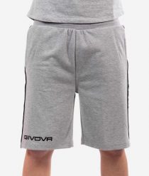 Spodenki sportowe Givova Terry Band jasnoszare 2XL. Szare szorty męskie Givova, bez wzorów, z bawełny, klasyczne. Za 104.34 zł.