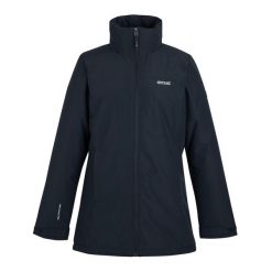 Kurtka Wodoodporna Damska Ocieplana Tamlin. Niebieskie kurtki damskie Regatta, na zimę, xl, bez wzorów, z materiału, z kapturem. Za 195.99 zł.