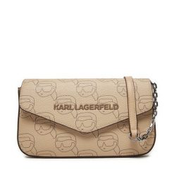 Torebka KARL LAGERFELD. Brązowe torebki klasyczne damskie Karl Lagerfeld, bez wzorów, bez dodatków. Za 469.99 zł.