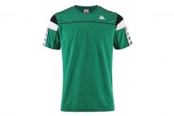Kappa Banda Arar T-Shirt, męski t-shirt. Zielone t-shirty męskie Kappa, m, bez wzorów, z materiału, bez kołnierzyka. Za 69.99 zł.
