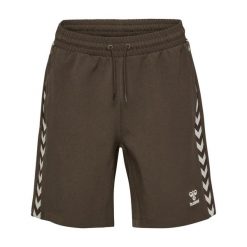 Szorty Hummel Root. Brązowe spodenki sportowe damskie HUMMEL, l, na fitness i siłownię. Za 242.50 zł.