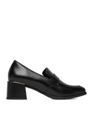 Lasocki Półbuty CEO-WB-THESSA-06M Czarny. Czarne półbuty damskie Lasocki, bez wzorów, ze skóry, bez obcasa, na obcasie. Za 239.99 zł.