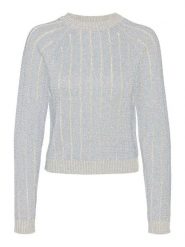 Vero Moda Sweter w kolorze szarym rozmiar: M. Szare swetry klasyczne damskie Vero Moda, m, bez kołnierzyka. Za 66.00 zł.