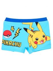 Pokémon Kąpielówki "Pokémon" w kolorze błękitnym rozmiar: 140. Niebieskie kąpielówki męskie POKEMON, bez wzorów, z materiału. Za 30.99 zł.