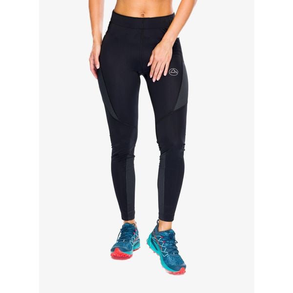 Legginsy biegowe damskie La Sportiva Triumph Tight Pant. Czarne legginsy damskie La Sportiva, xs, bez wzorów. Za 387.99 zł.
