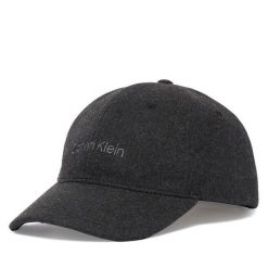 Czapka z daszkiem Calvin Klein. Czarne czapki męskie CALVIN KLEIN, bez wzorów. Za 209.99 zł.
