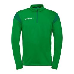 Bluza treningowa z zamkiem błyskawicznym 1/4 Uhlsport Squad 27. Niebieskie bluzy bez kaptura męskie UHLSPORT. Za 220.50 zł.