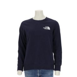 Second life - The North Face sweter damski - Stan bardzo dobry. Niebieskie swetry klasyczne damskie The North Face, l, z materiału, bez kołnierzyka. Za 127.76 zł.