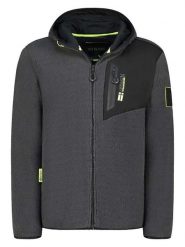 Geographical Norway Kurtka polarowa "Tenergie" w kolorze szarym rozmiar: XXL. Szare kurtki męskie Geographical Norway, xxl, bez wzorów, z polaru, bez kaptura. Za 160.96 zł.