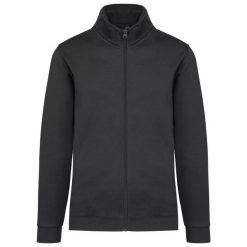 Bluza dresowa z polaru Kariban. Szare bluzy bez kaptura męskie KARIBAN, xl, z bawełny. Za 162.50 zł.