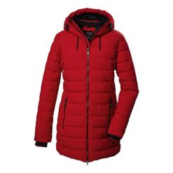Parka dla kobiet Killtec Kow 55 Qltd. Czerwone parki damskie KILLTEC, na zimę, s, bez wzorów, z materiału. Za 653.49 zł.