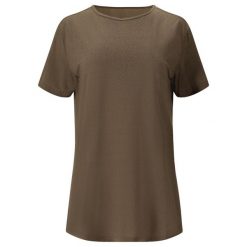 Koszulka funkcyjna LIZZY. Zielone bluzki sportowe damskie Endurance, bez wzorów, bez kołnierzyka. Za 159.00 zł.