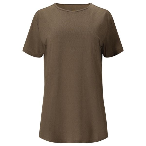 Koszulka funkcyjna LIZZY. Zielone bluzki sportowe damskie Endurance, bez wzorów, bez kołnierzyka. Za 159.00 zł.