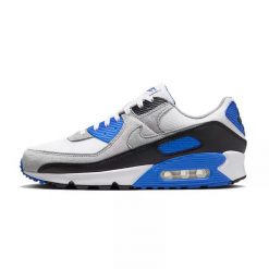 Buty Air Max 90 Rozmiar 41 - DM0029-112 Biały. Niebieskie obuwie do biegania damskie Nike. Za 581.05 zł.