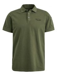 PME Legend Koszulka polo w kolorze khaki rozmiar: M. Brązowe koszulki polo męskie PME Legend, m, bez wzorów, z bawełny, bez ramiączek. Za 166.88 zł.