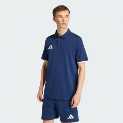 Koszulka męska adidas Entrada Polo. Białe koszulki polo męskie Adidas, l, bez wzorów, z poliesteru, bez ramiączek. Za 78.99 zł.