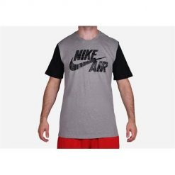 Koszulka sportowa męska Nike Air Fashion. Szare t-shirty sportowe męskie Nike, l, bez ramiączek. Za 198.00 zł.