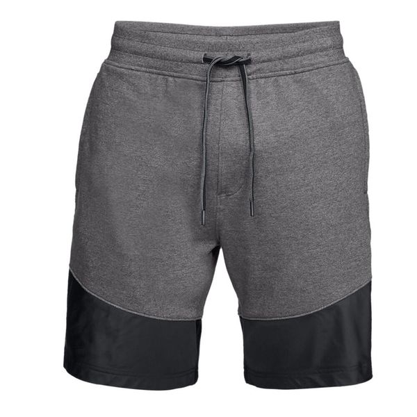 Krótki Under Armour Threadborne Terry. Niebieskie szorty męskie Under Armour, bez wzorów, z bawełny. Za 244.35 zł.