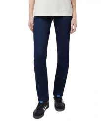 DAMSKIE SPODNIE WRANGLER SLIM DARK WASH 112352574. Spodnie materiałowe damskie Wrangler, bez wzorów, z jeansu. Za 219.99 zł.