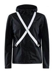 Craft Kurtka kolarska "Core Bike Ride" w kolorze czarnym rozmiar: M. Czarne kurtki outdoor męskie Craft, m, bez wzorów, z materiału, bez kaptura. Za 134.85 zł.