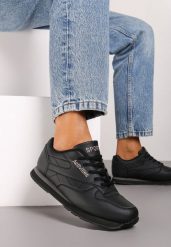 Czarne Buty Sportowe na Piankowej Podeszwie Zakiria. Czarne buty sportowe na co dzień damskie Renee, bez wzorów. Za 69.99 zł.