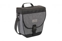 Torba miejska Dryton City. Czarne torby męskie na ramię NORCO, z aplikacjami, z nylonu, na ramię, duże. Za 489.90 zł.
