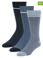 Ted Baker Skarpety (6 par) w kolorze niebiesko-granatowym rozmiar: onesize. Niebieskie skarpetki męskie Ted Baker, bez wzorów. Za 43.99 zł.