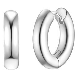 Yokoamii Kolczyki kola z posrebrzanego metalu 1 ct Damski. Szare kolczyki damskie Yokoamii, metalowe. Za 159.99 zł.