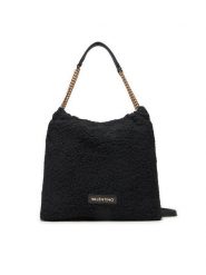 Valentino Torebka Qube VBS8DO07PLC Czarny. Czarne torebki klasyczne damskie Valentino, bez wzorów, z materiału, bez dodatków. Za 399.99 zł.