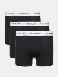 Calvin Klein Underwear Komplet 3 par bokserek 0000U2662G Czarny Slim Fit. Czarne bokserki męskie Calvin Klein Underwear, bez wzorów, z bawełny. Za 179.99 zł.
