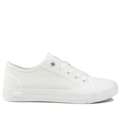 Buty męskie trampki sportowe Lee AVA C MEN LOW. Białe trampki i tenisówki męskie Lee, bez wzorów, z gumy, bez zapięcia. Za 106.00 zł.