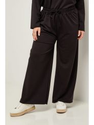 Curvy Lady Spodnie w kolorze czarnym rozmiar: 48/50. Czarne spodnie materiałowe damskie Curvy Lady, bez wzorów, z materiału, klasyczne, z standardowym stanem. Za 96.60 zł.